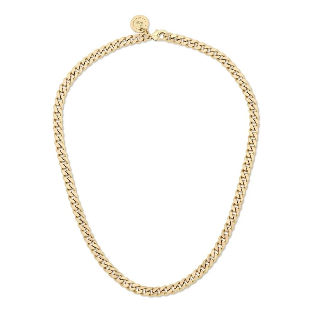 eklexic Eklexic - Women
s Micro Link Curb Chain Necklace