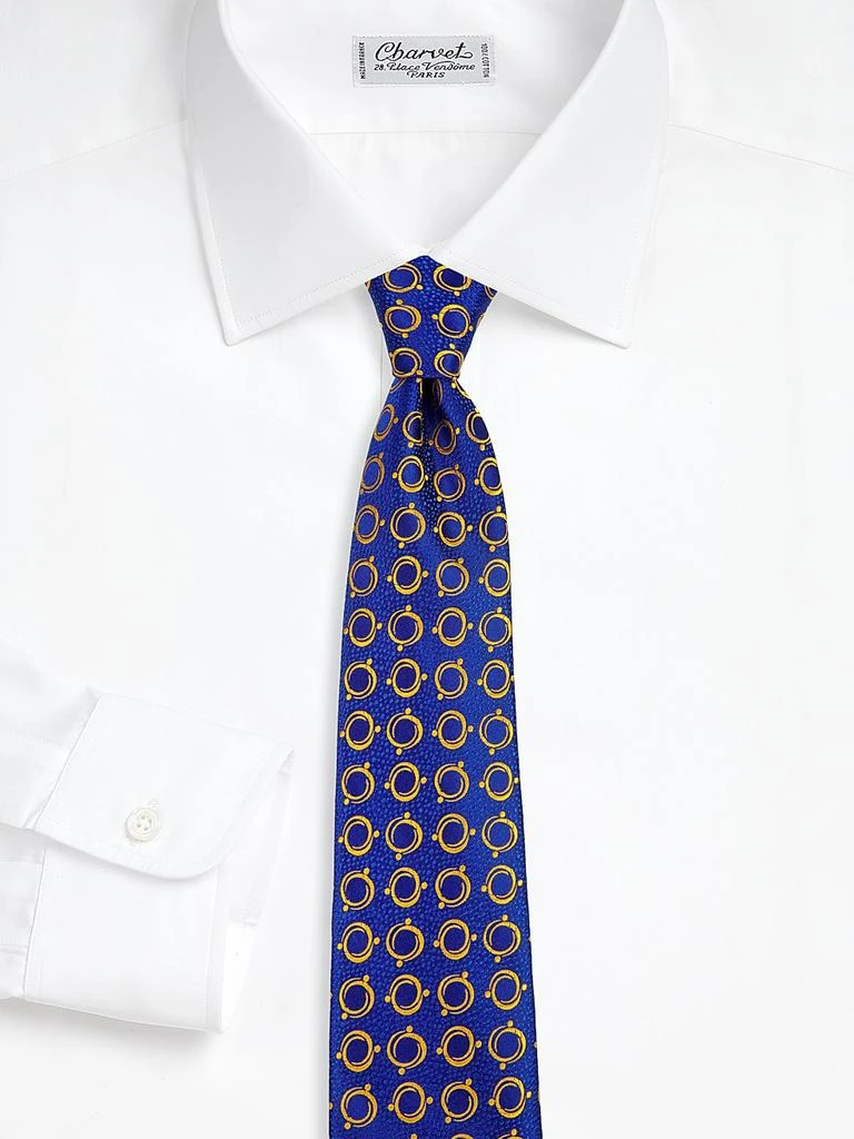 Charvet Optical Wheel Silk Tie 2