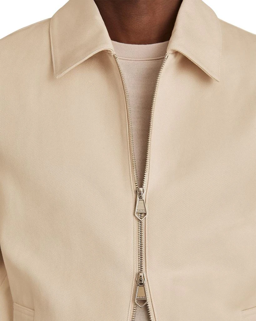 REISS Preach Regular Fit Twill Trucker Jacket 4