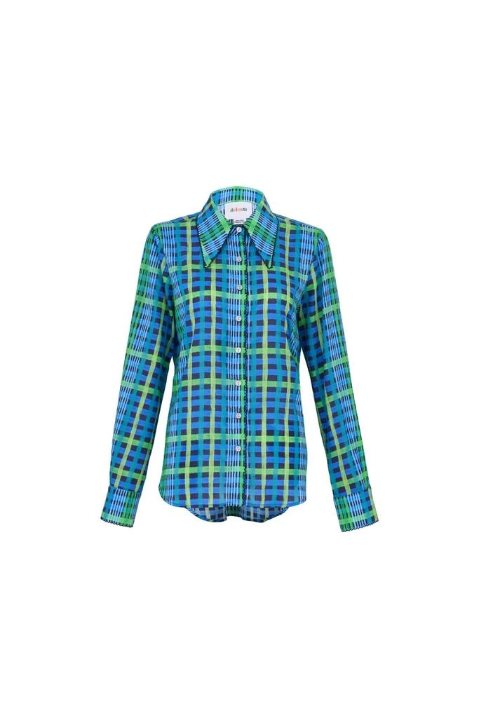 De Loreta De Loreta - Women's Carmela Long Sleeve Blouse 1