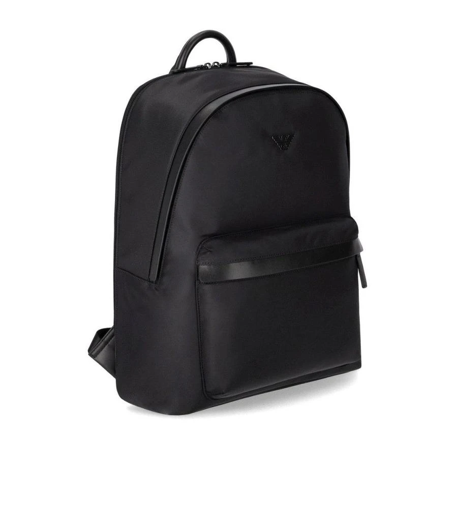 Emporio Armani Black Nylon Backpack 3