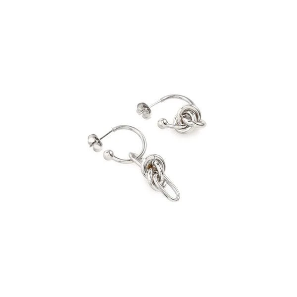 Justine Clenquet Daria brass earrings 1