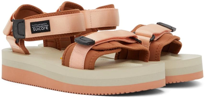 SUICOKE Pink CEL-VPO Sandals 4