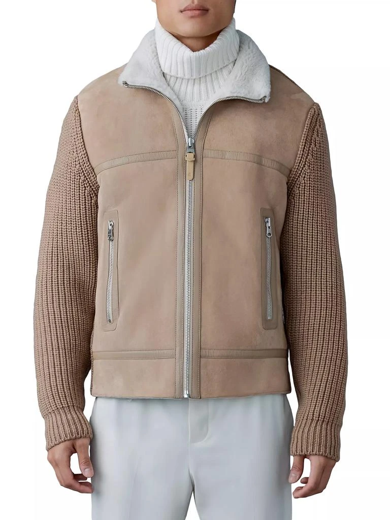 Mackage Jonathan Wool Shearling Jacket 3