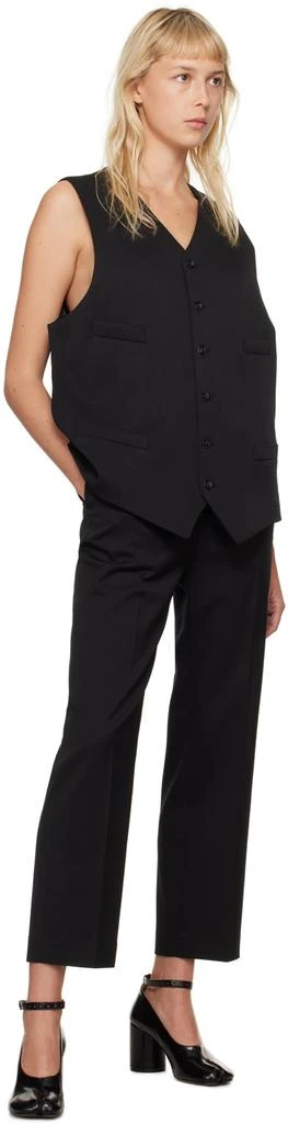 MM6 Black Tailoring Vest 4