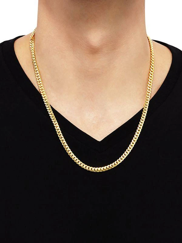 Saks Fifth Avenue 14K Goldplated Sterling Silver Chain Necklace 3
