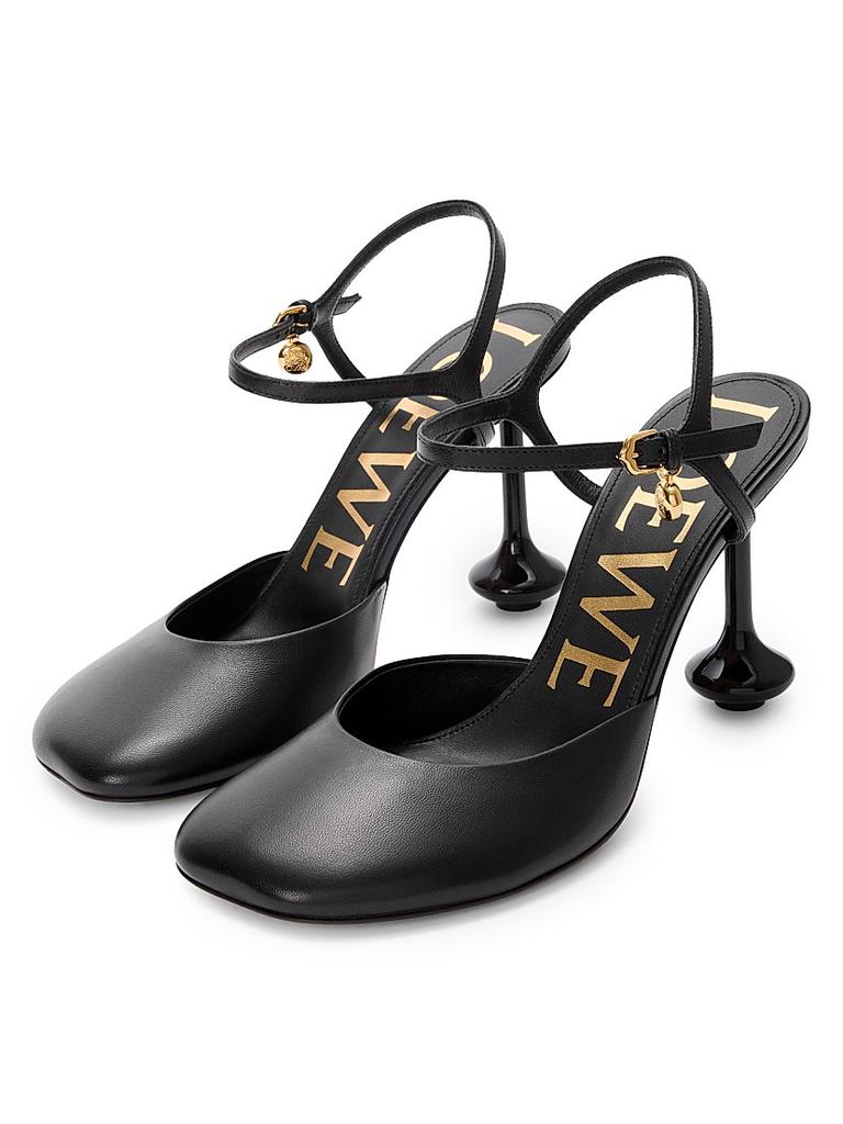 Loewe Toy 90MM Ankle Strap Pumps - High Heels - Free Shipping