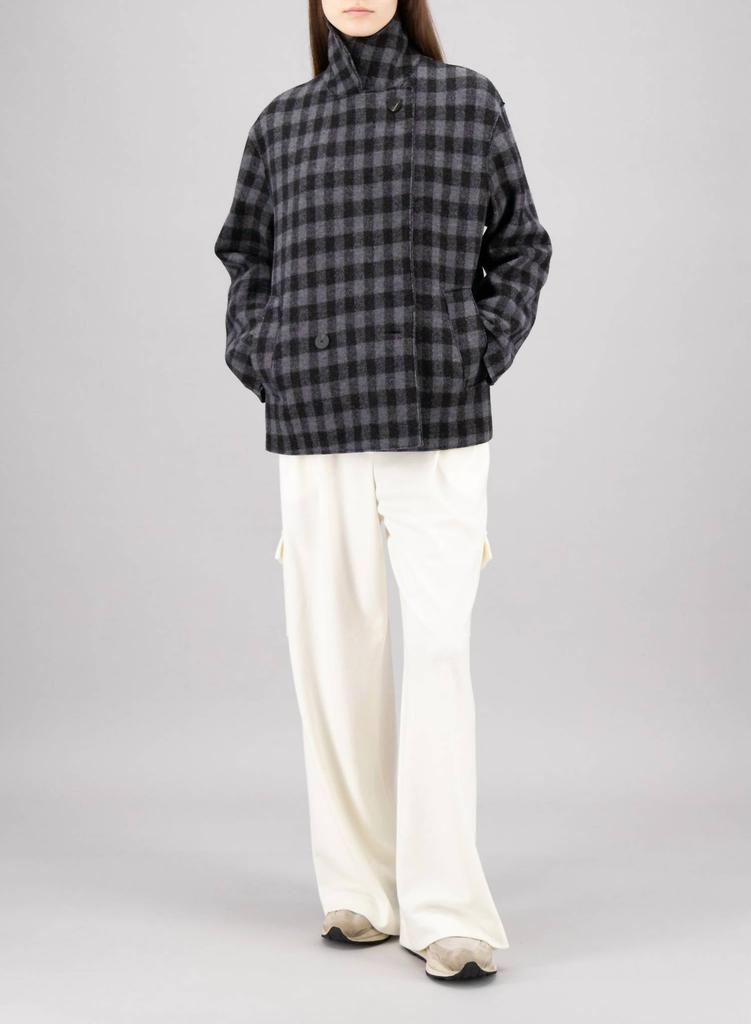 Harris Wharf - Cropped Outdoor Gingham Jacket – On Sale Now with