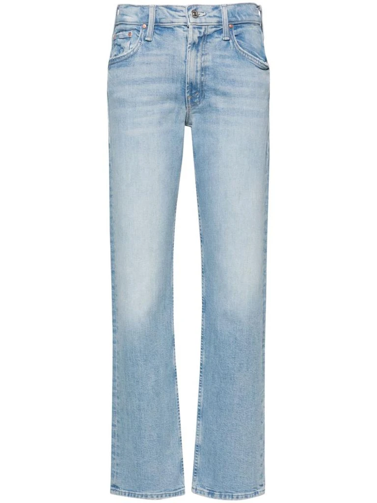 MOTHER STRAIGHT LEG DENIM JEANS 1
