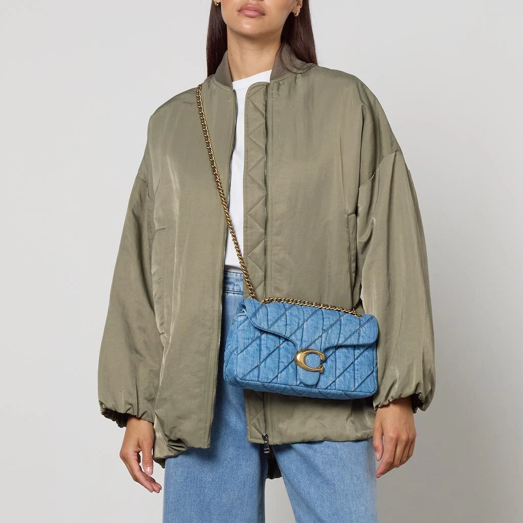 Coach Tabby 26 Quilted Denim Shoulder Bag 2