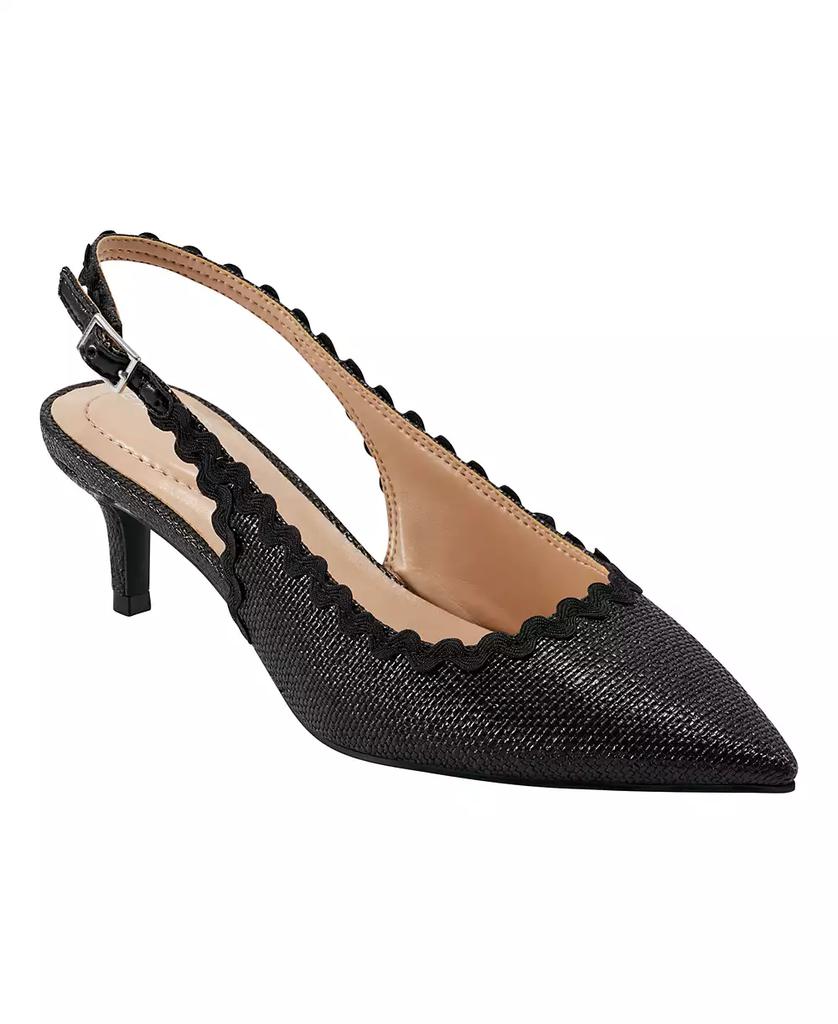 Bandolino Women's Albas Kitten Heel Slingback Pumps