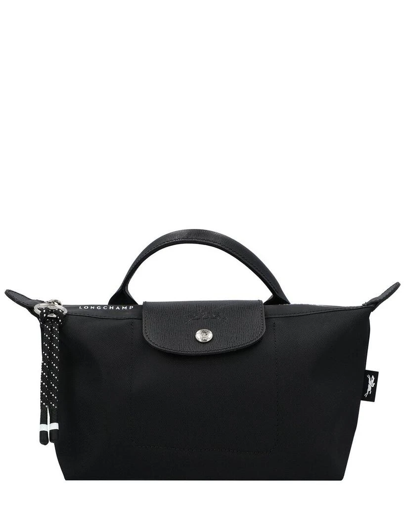 Longchamp Le Pliage Energy Top Handle Canvas & Leather Bag 1
