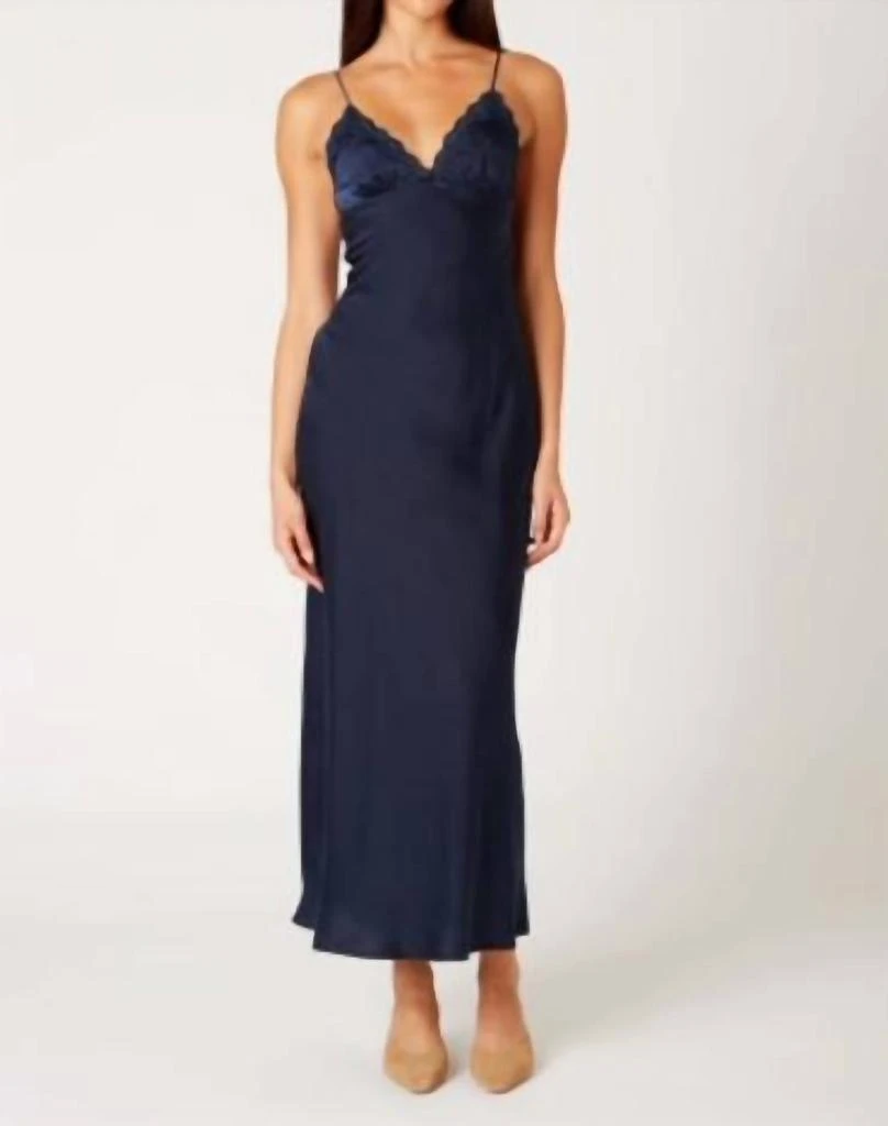 NIA Jasmine Dress In Midnight 1