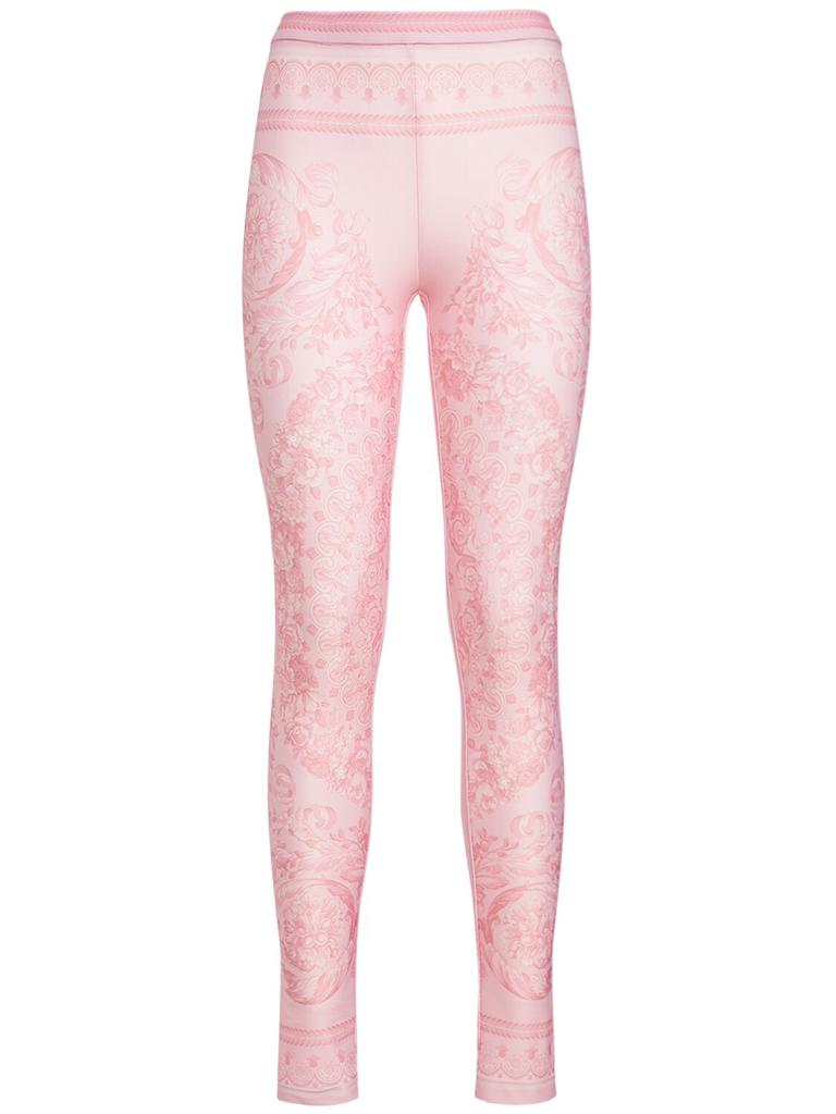 Versace Leggings with La Coupe des Dieux print GOLD 38