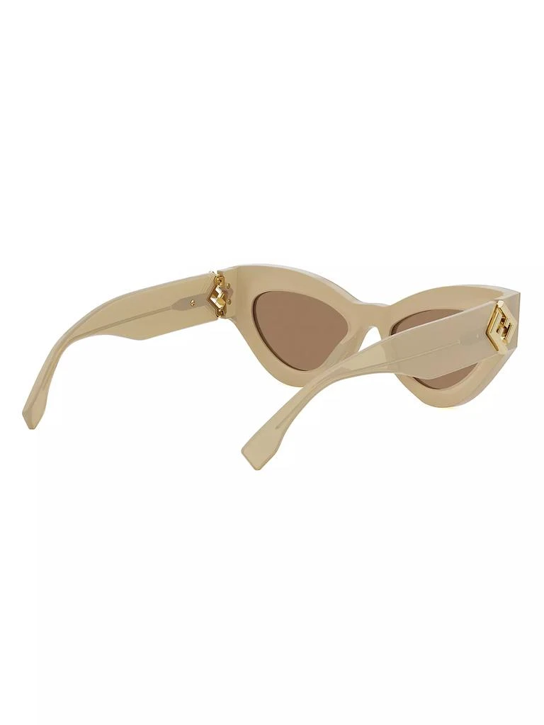 Fendi FF Diamond 52MM Cat-Eye Sunglasses 6