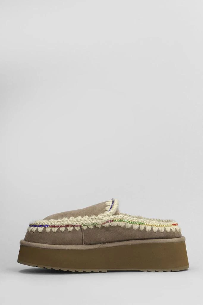 Mou Mou Clog Eskimo Platform Slipper-Mule 3