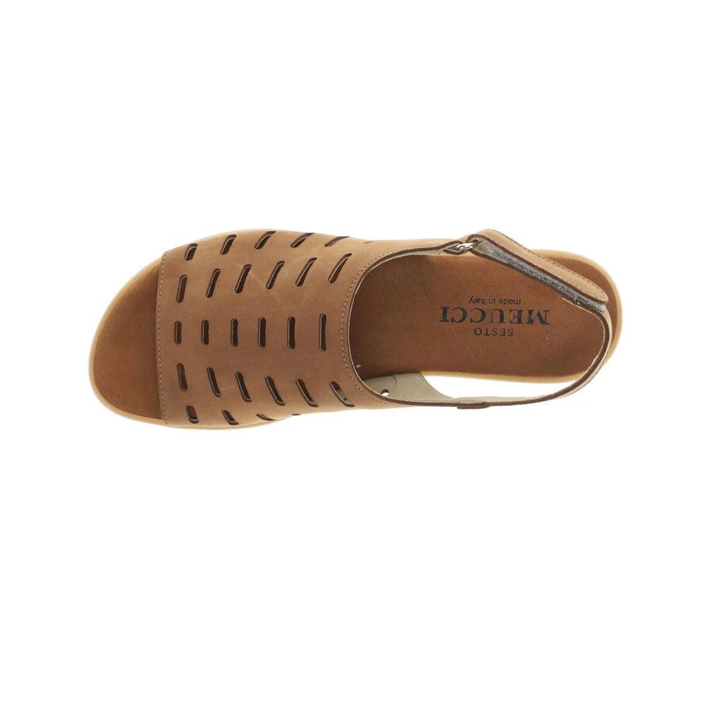 Sesto Meucci Elanie Perforated Slingback Sandals 4