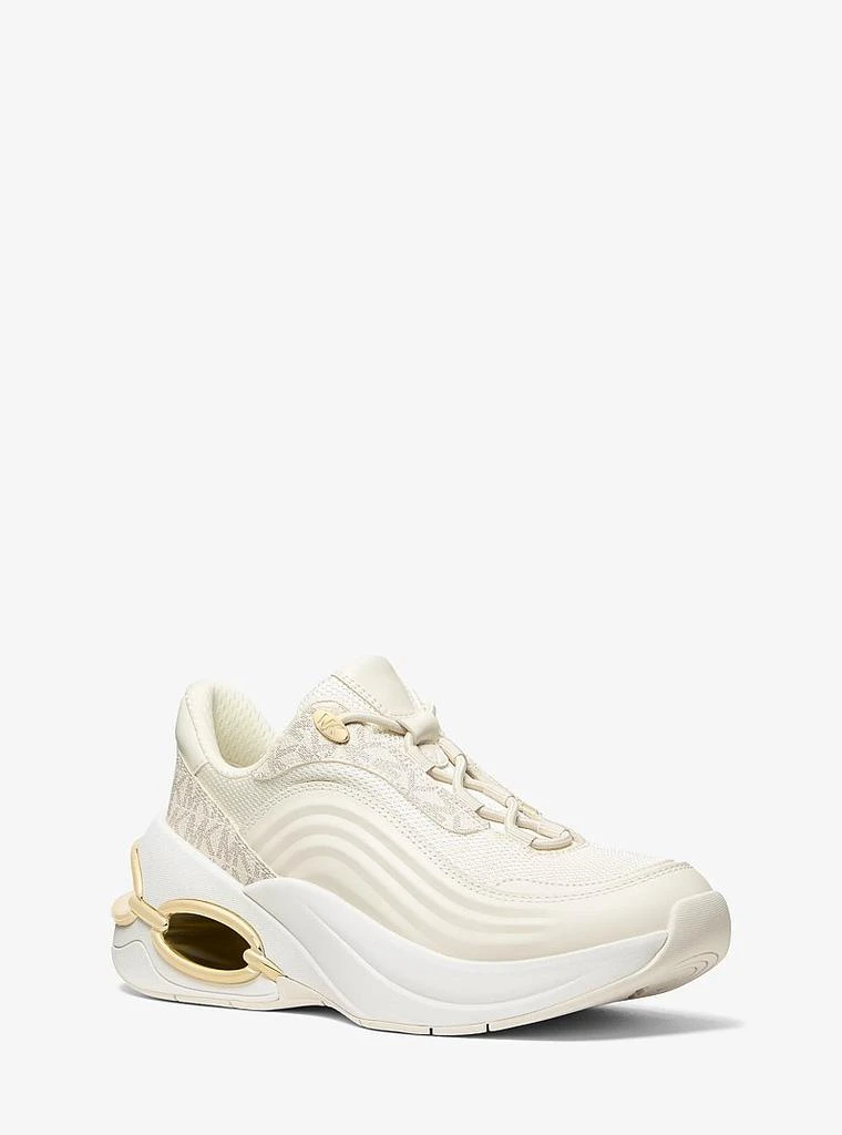 Michael Kors Toni Mixed-Media Trainer