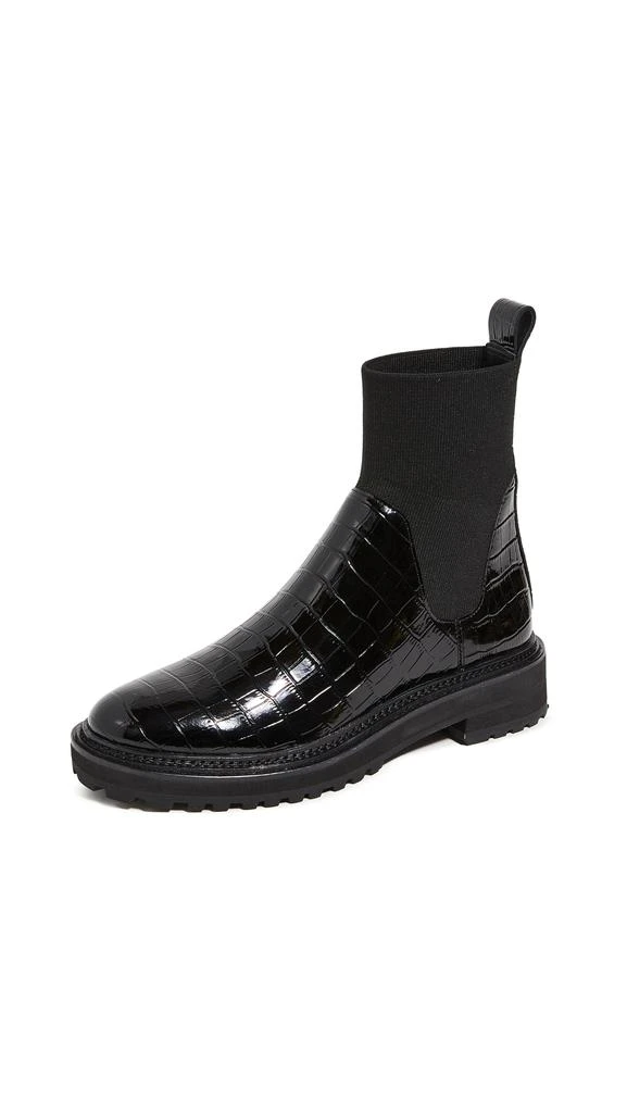 Loeffler Randall Bridget Chelsea Combat Boots 6