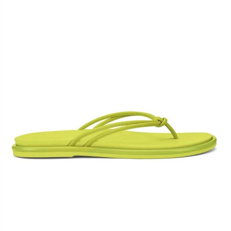 OluKai Women's Aka Sandals In Citron 1