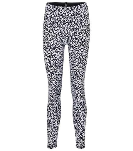 Adam Selman Sport French Cut leopard-print leggings 1