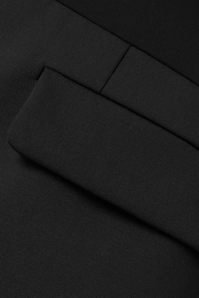 Nensi Dojaka Stretch-wool, jersey and tulle mini dress 4