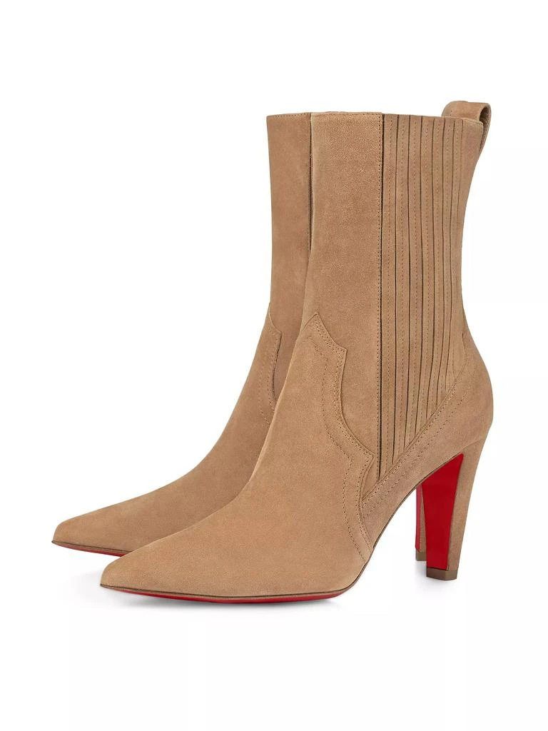 Christian Louboutin Santigag 85MM Leather Ankle Boots 2