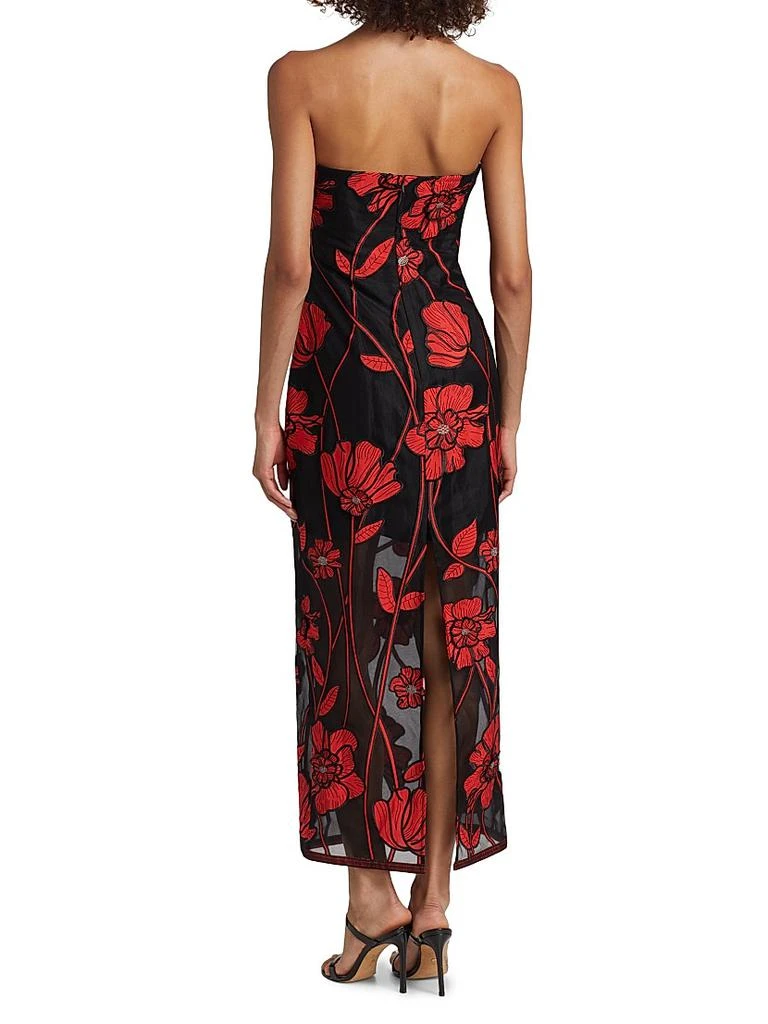 Milly Shiloh Grand Fleur Embroidered Dress 5