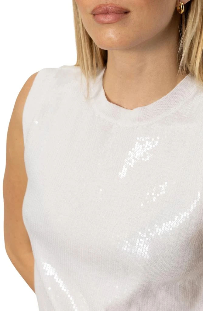 Sanctuary Sequin Sweater Vest 4