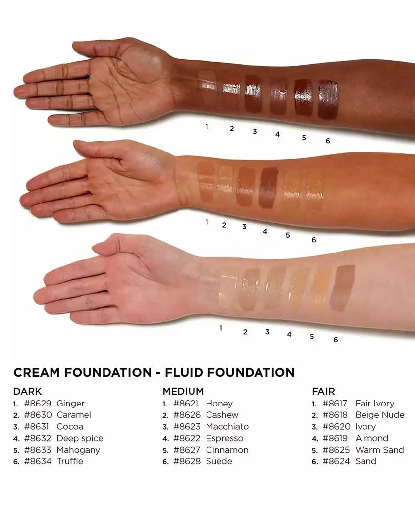 Lord & Berry Face Cream Foundation 5