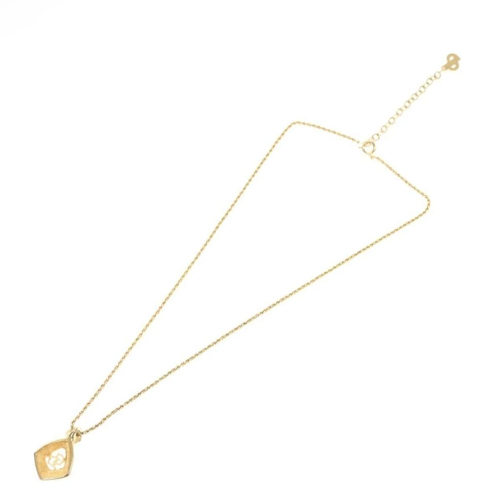 Dior Cd Pendant Necklace Metal And Crystals Metal Jewelry (Pre-Owned) 2