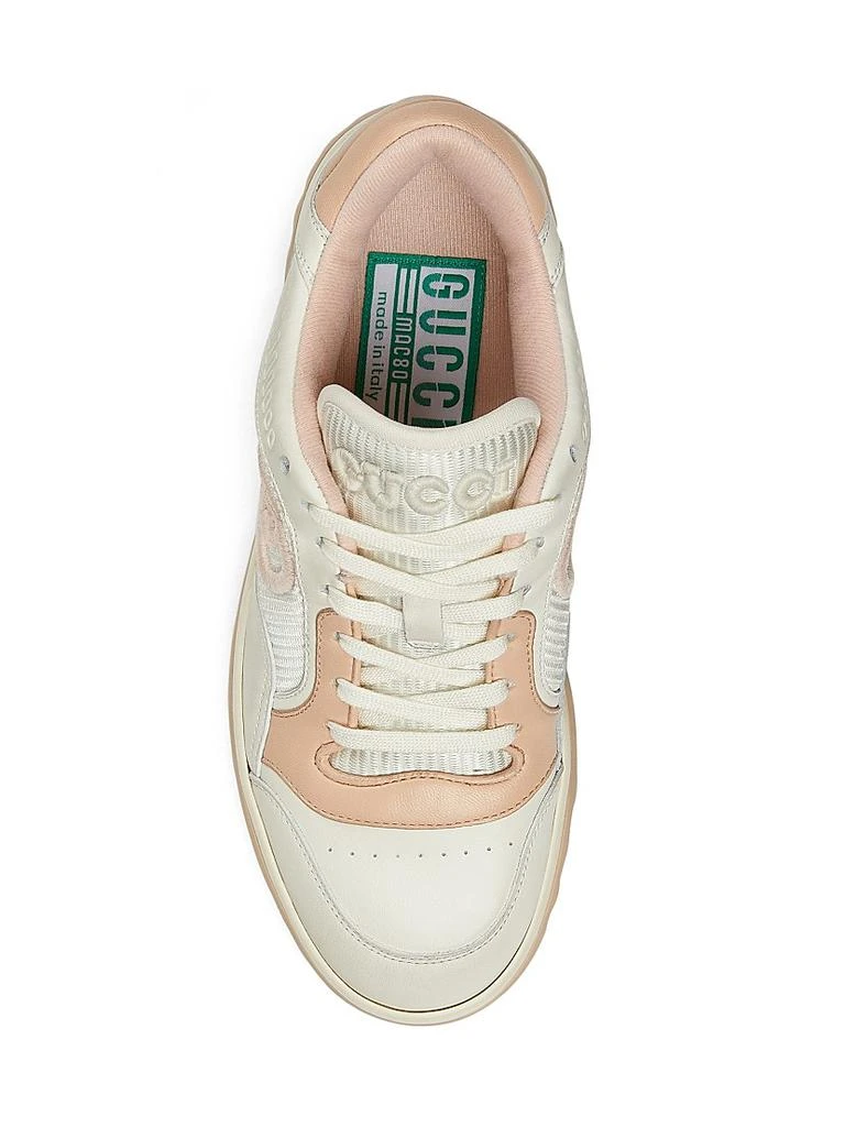 Gucci MAC80 Leather Low-Top Sneakers 4