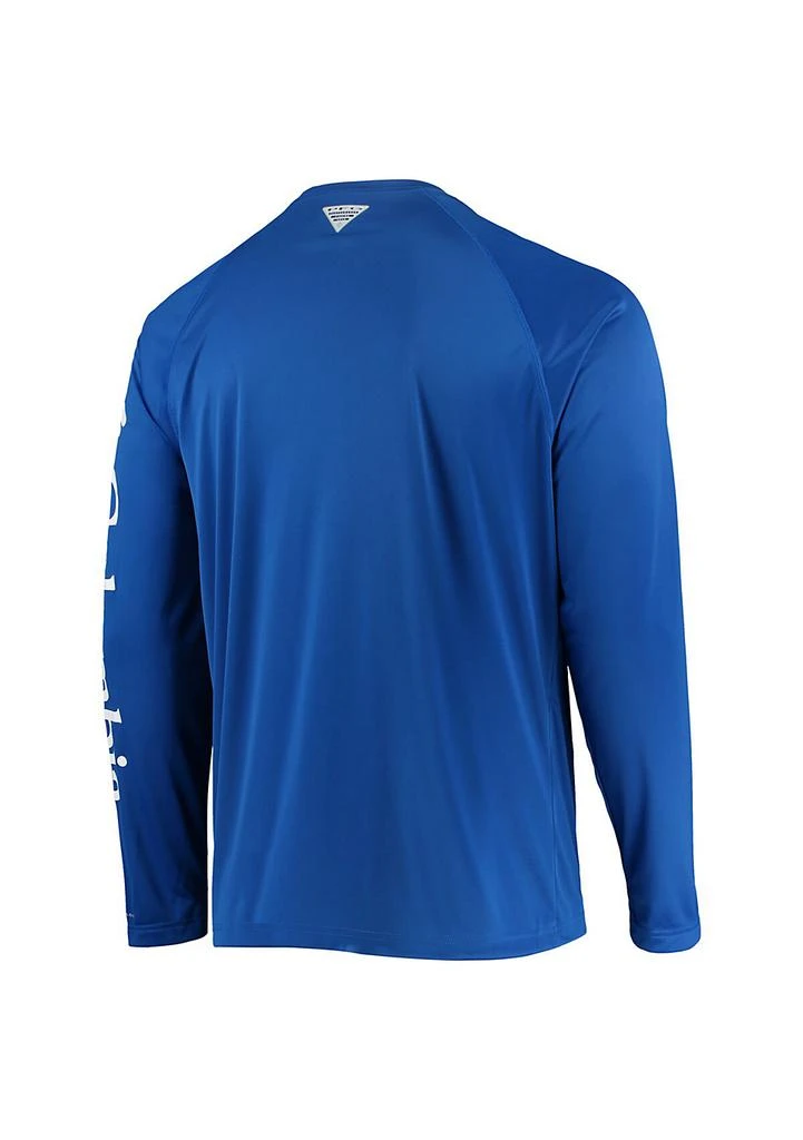 Columbia NCAA Kentucky Wildcats Terminal Tackle Omni-Shade Raglan Long Sleeve T-Shirt 3