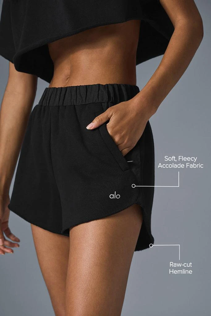 Alo In The Air Dolphin Short - Black 2