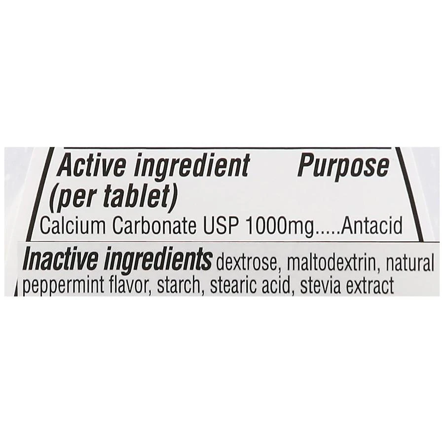 Walgreens Antacid Tablets 1000 mg Ultra Strength Natural Peppermint 2