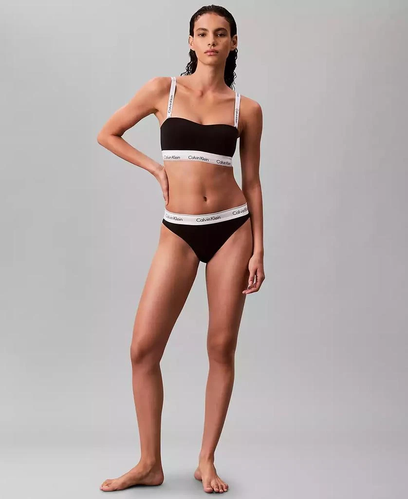 Calvin Klein Women's Icon Cotton Bandeau Bra QF8497 4