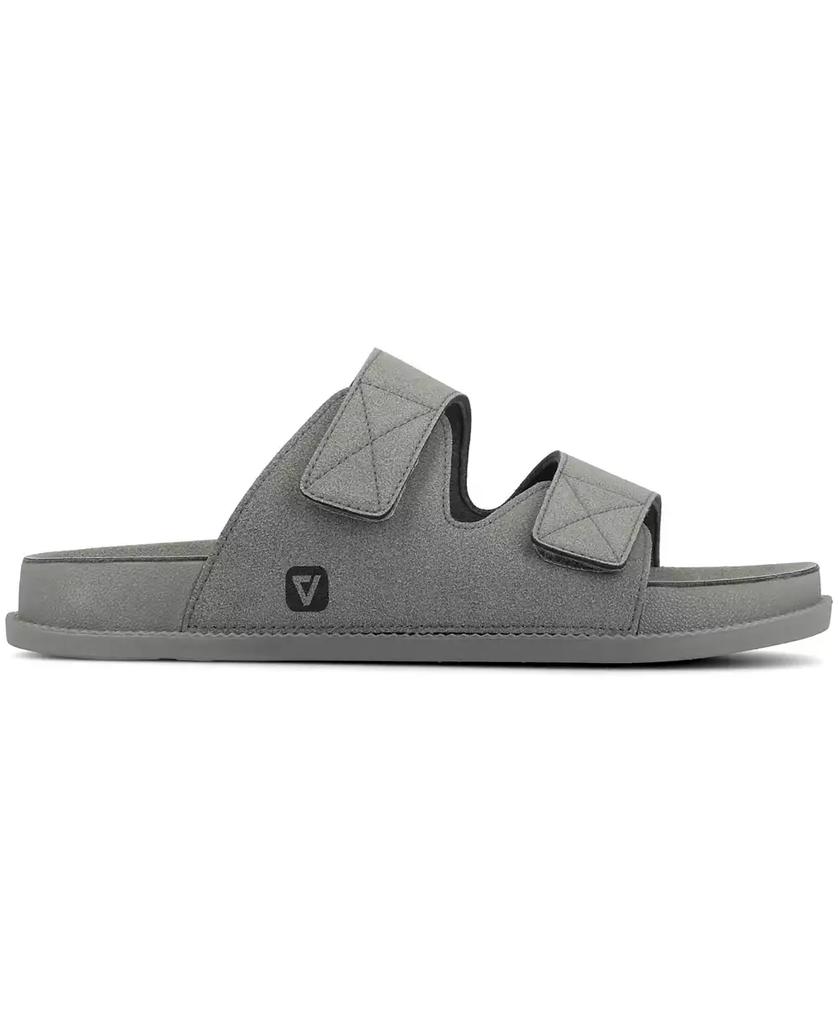 Vance Co. Men's Orlando Comfort Adjustable Strap Slide On Sandals