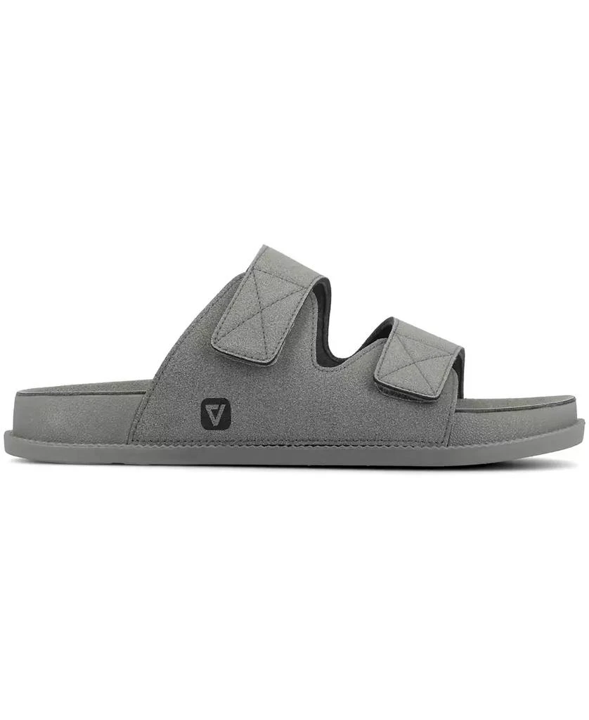Vance Co. Men's Orlando Comfort Adjustable Strap Slide On Sandals 2