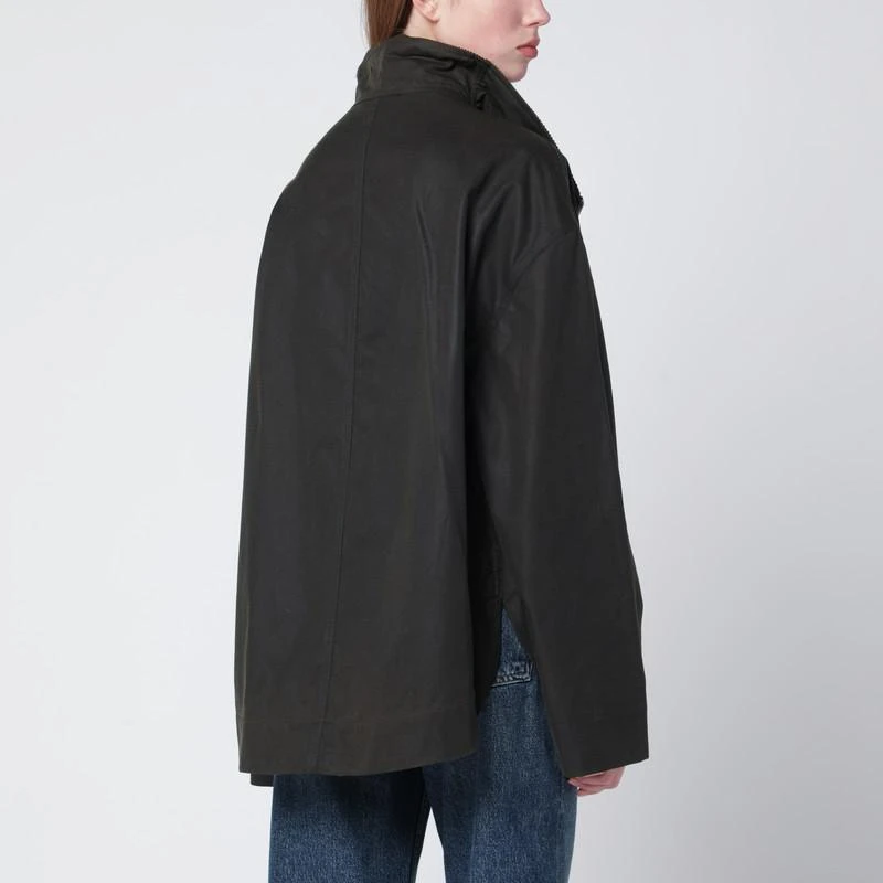Totême Forest green zip-up country jacket 3