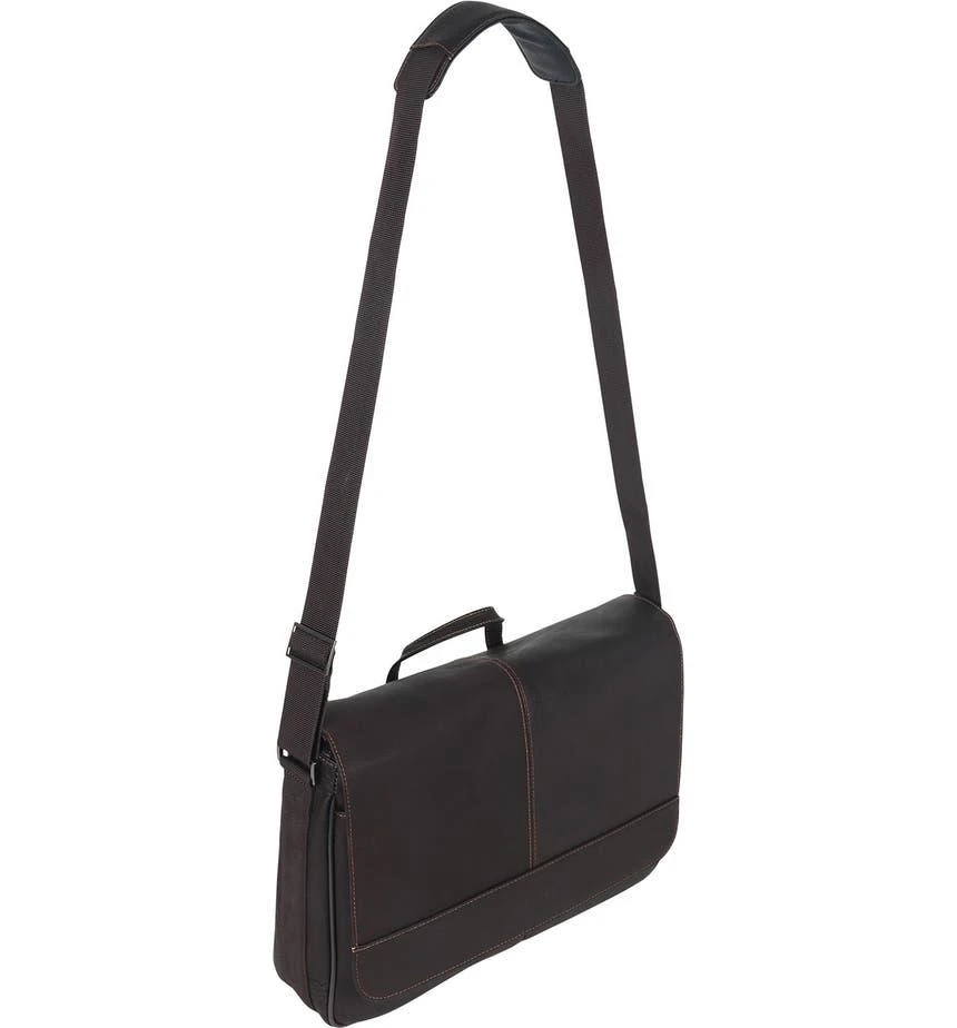 Kenneth Cole Colombian Leather Crossbody Laptop Case & Tablet Messenger Bag 8