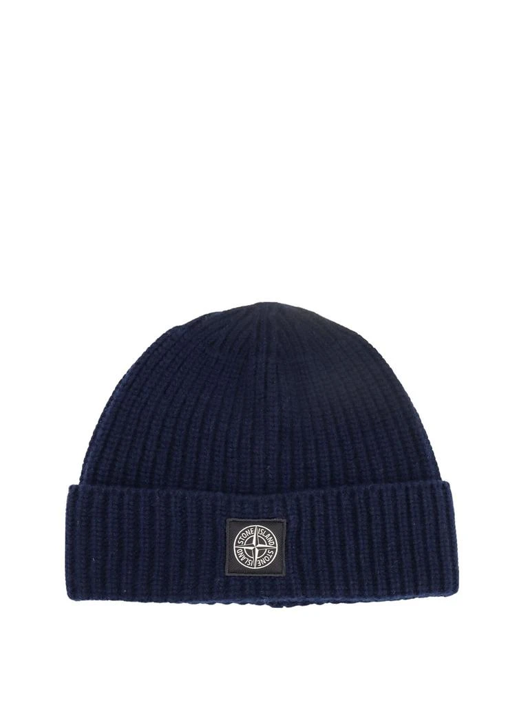 Stone Island Stone Island Logo-Patch Beanie 1