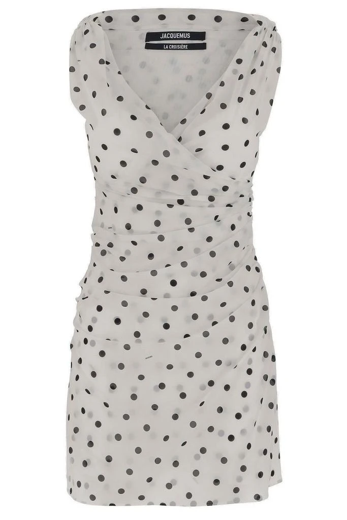 Jacquemus Jacquemus The Rita Polka-Dot Printed Dress 1