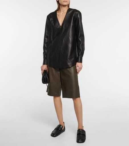 Dries Van Noten Leather top 2