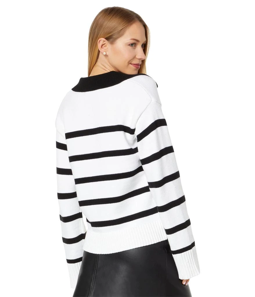 English Factory Striped Collared Sweater 2