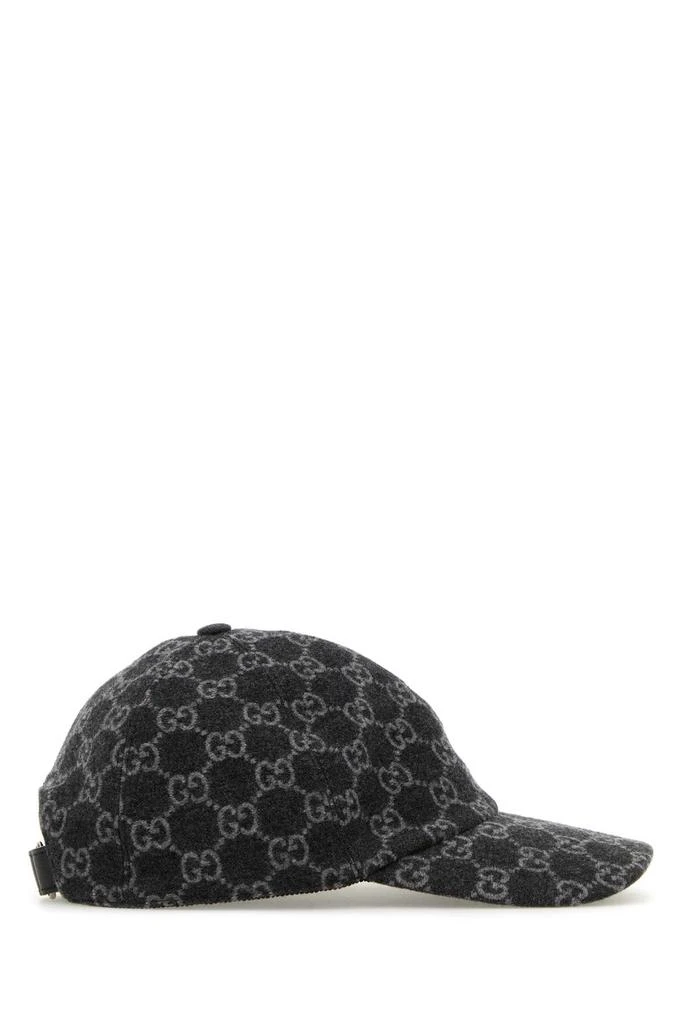 Gucci Embroidered Wool Baseball Cap 2