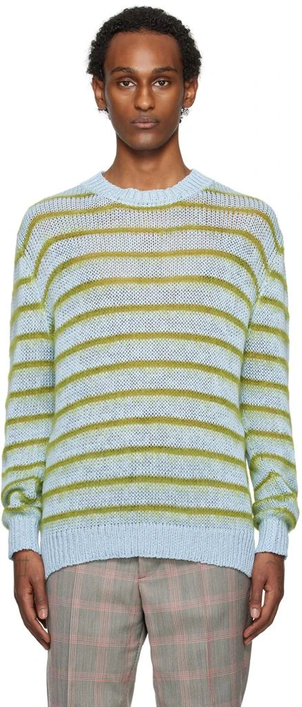 Marni Blue Stripe Sweater 1