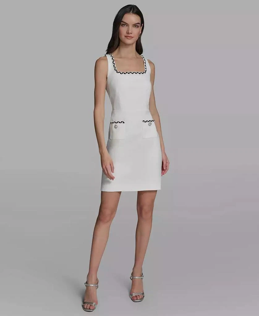 white christmas dresses Francesca Miranda | Drop Dress | Off White