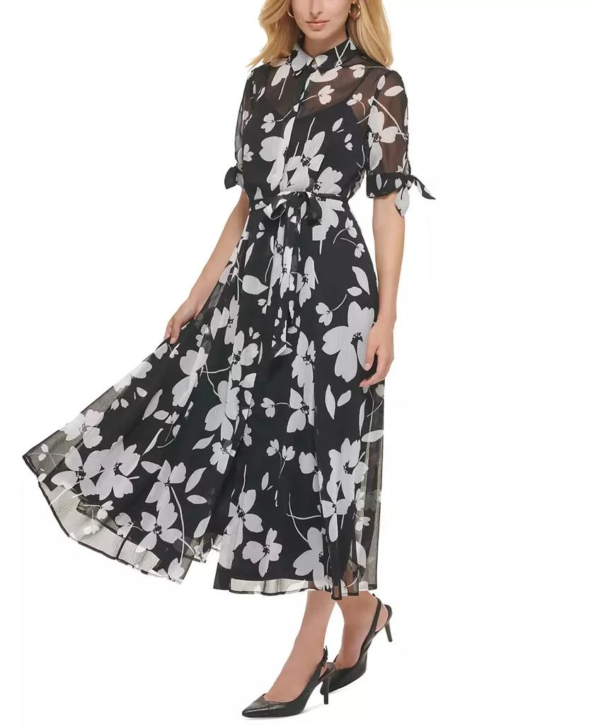 Calvin Klein Floral-Print Shirtdress 4