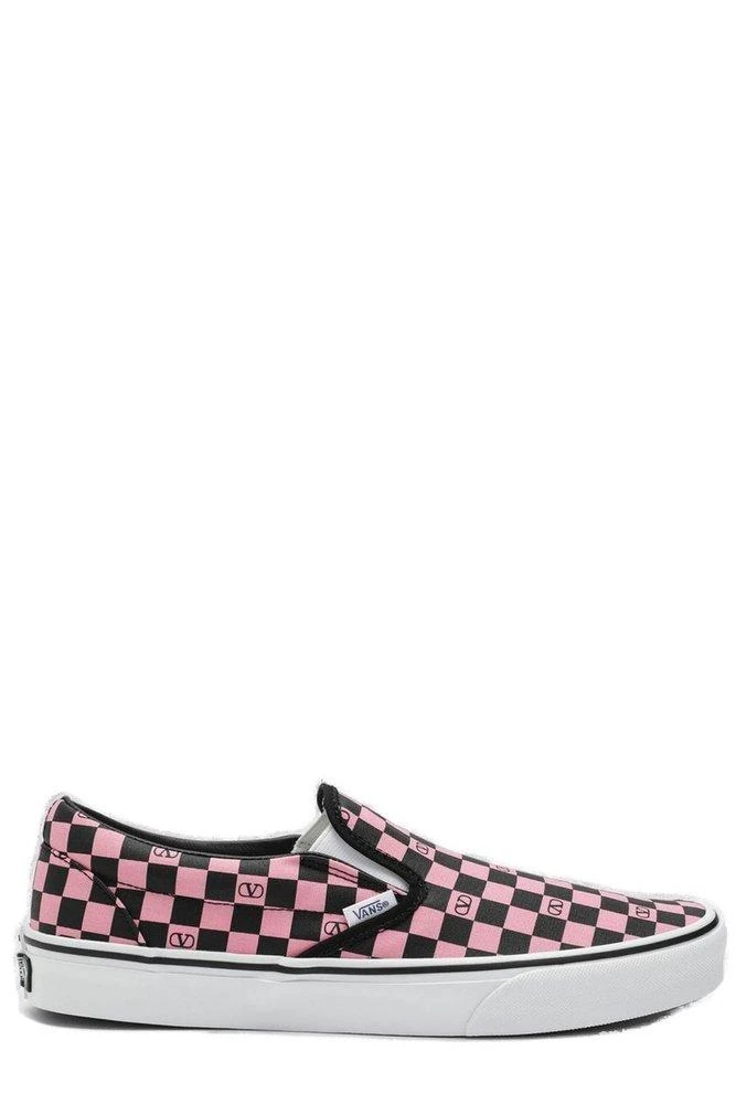 Valentino Valentino X Vans Authentic Checkerboard Slip-On Sneakers