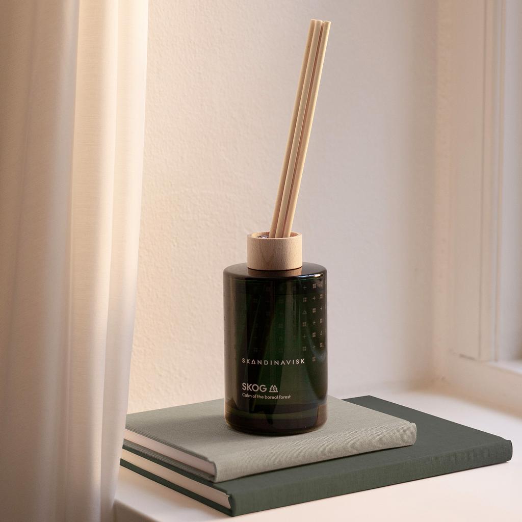 SKANDINAVISK SKANDINAVISK Clear Glass Reed Diffuser - Skog - 200ml